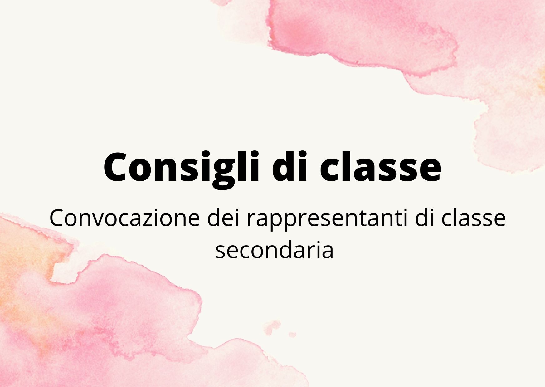 Al momento stai visualizzando Convocazione dei rappresentanti di classe da remoto scuola secondaria di 1° grado