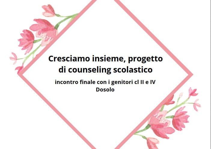 Al momento stai visualizzando Cresciamo insieme, progetto di counseling scolastico