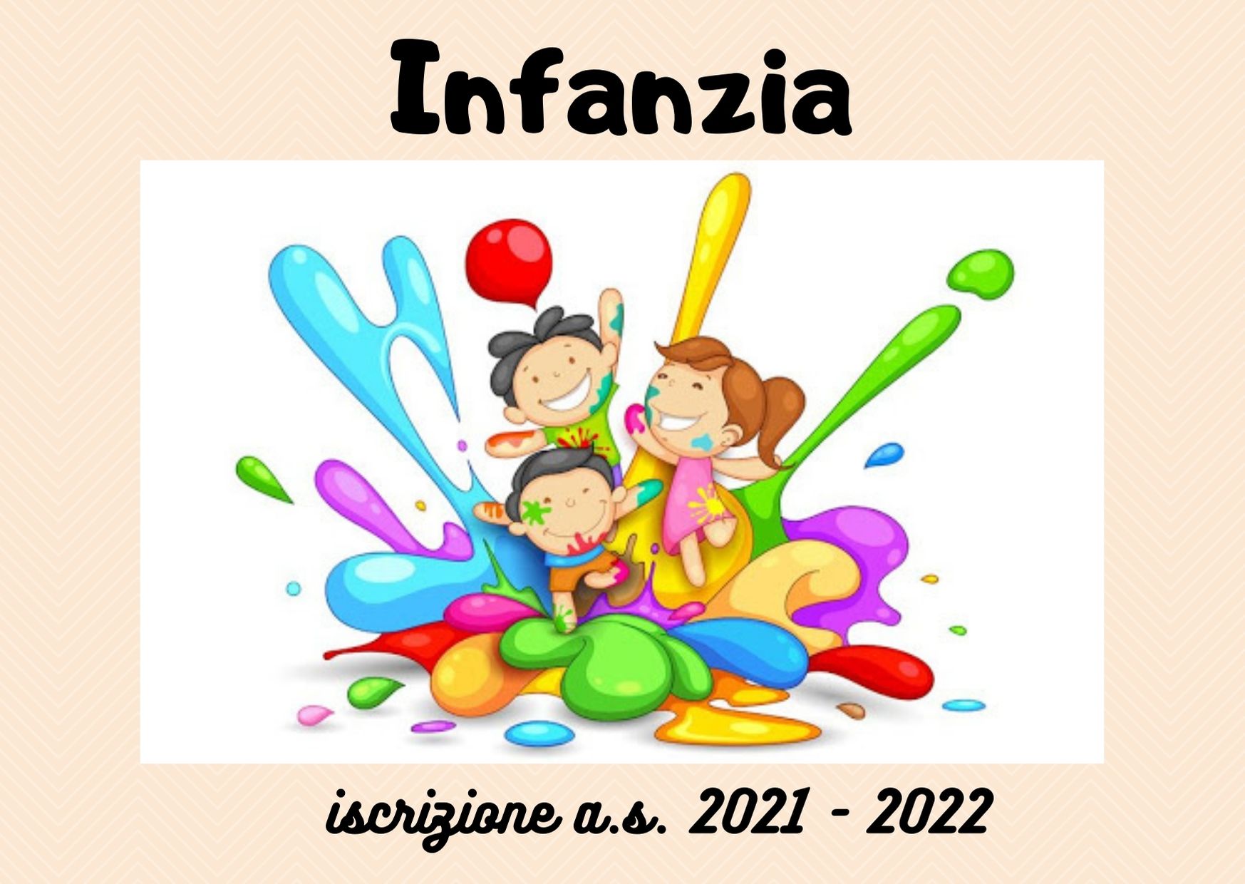 Al momento stai visualizzando Scuola dell’infanzia – domanda di iscrizione a.s. 2021-2022