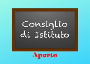 Scopri di più sull'articolo Consiglio Istituto aperto